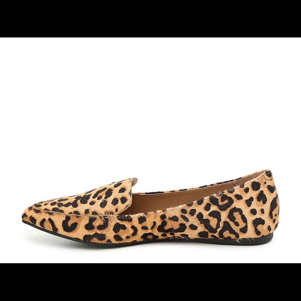 Steve Madden Leopard loafers